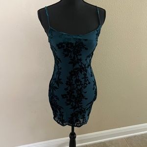 Small Velvet Windsor Party Dress- Size Small